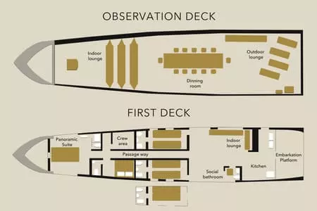 Amazon Emotions - Barco Manakin - Mapa Deck