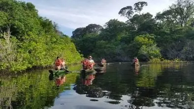 Excurses - Passeio de canoa